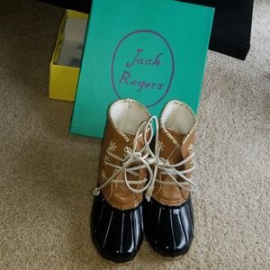 Jack Rogers Black Duck Boots